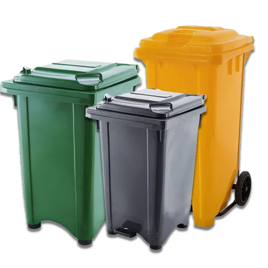 100L/120L/240L/360L 660L Wholesale Heavy Duty Outdoor Public Mobile Recycle HDPE Dustbin Plastic Rubbish/Trash/Wheelie/Garbage/Waste Bins with Foot Pedal Wheel