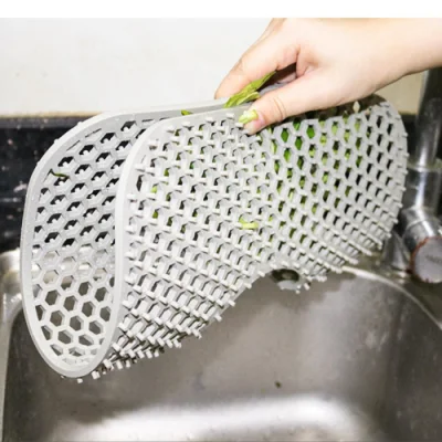 Protezione per lavello da cucina, cuscinetto in silicone termoisolante, rete non