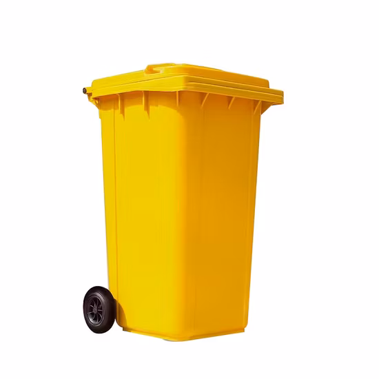 100L/120L/240L/360L 660L All'ingrosso Heavy Duty Outdoor Pubblico Mobile Riciclaggio HDPE Pattumiera Plastica Rifiuti/Rifiuti/Ruota/Immondizia/Contenitori per rifiuti con ruota a pedale